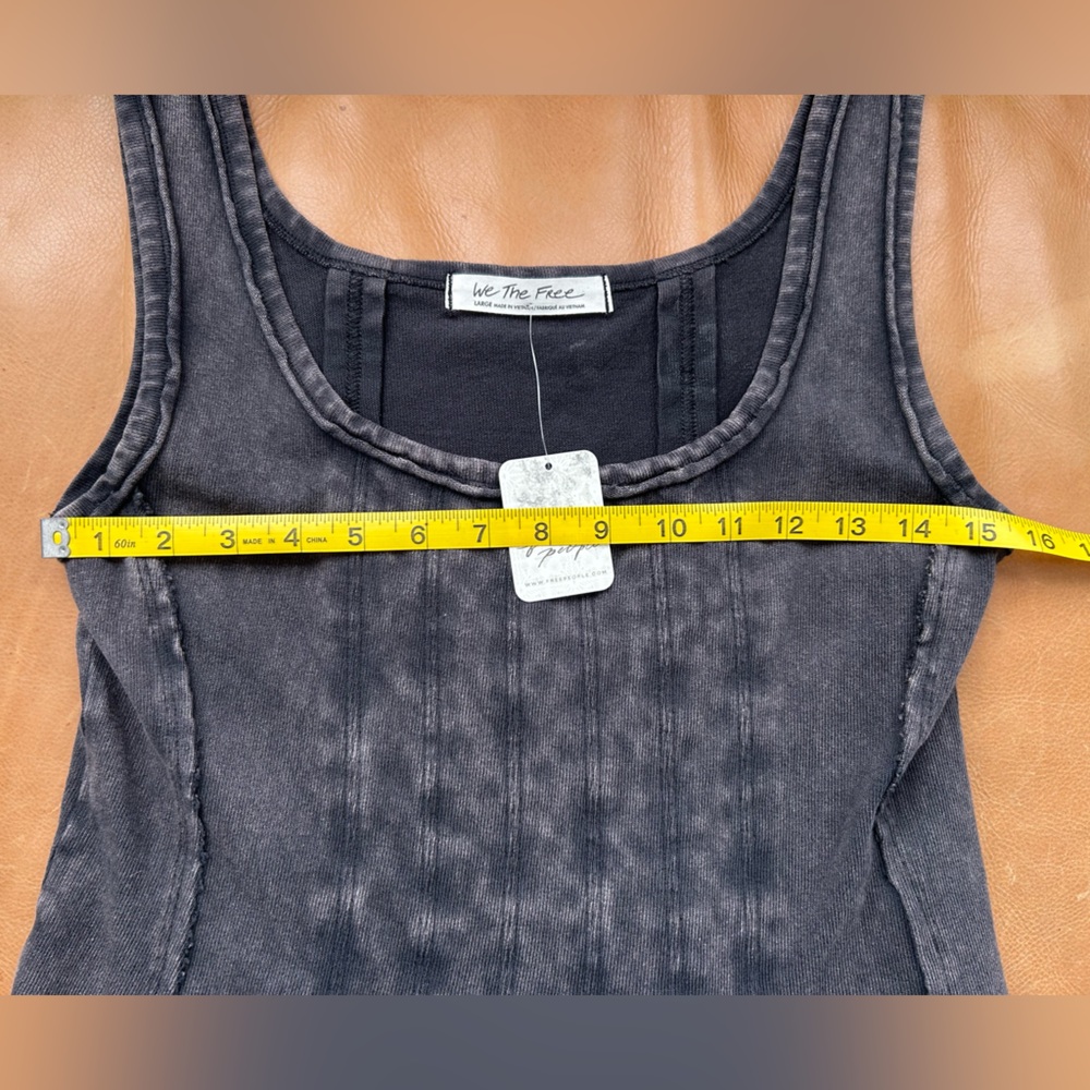 We The Free Black Peplum Tank Top - Picture 6 of 7